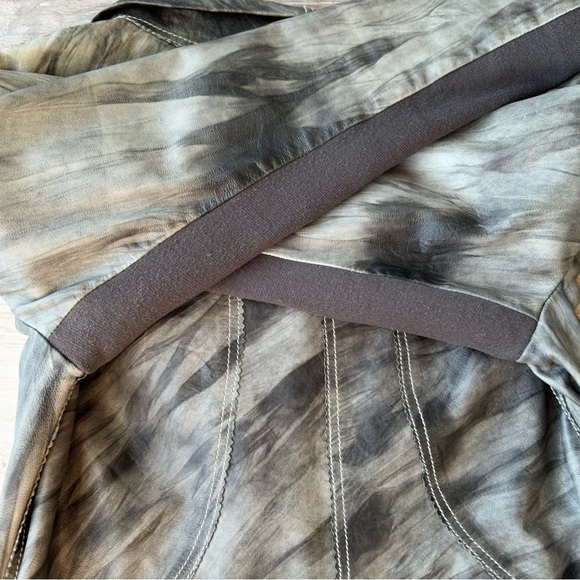 Summum Distressed Luxury Soft Leather Moto Jacket - Picture 15 of 15